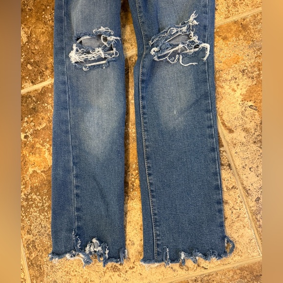 Old Navy Kids Distressed Blue Jeans - Picture 2 of 6